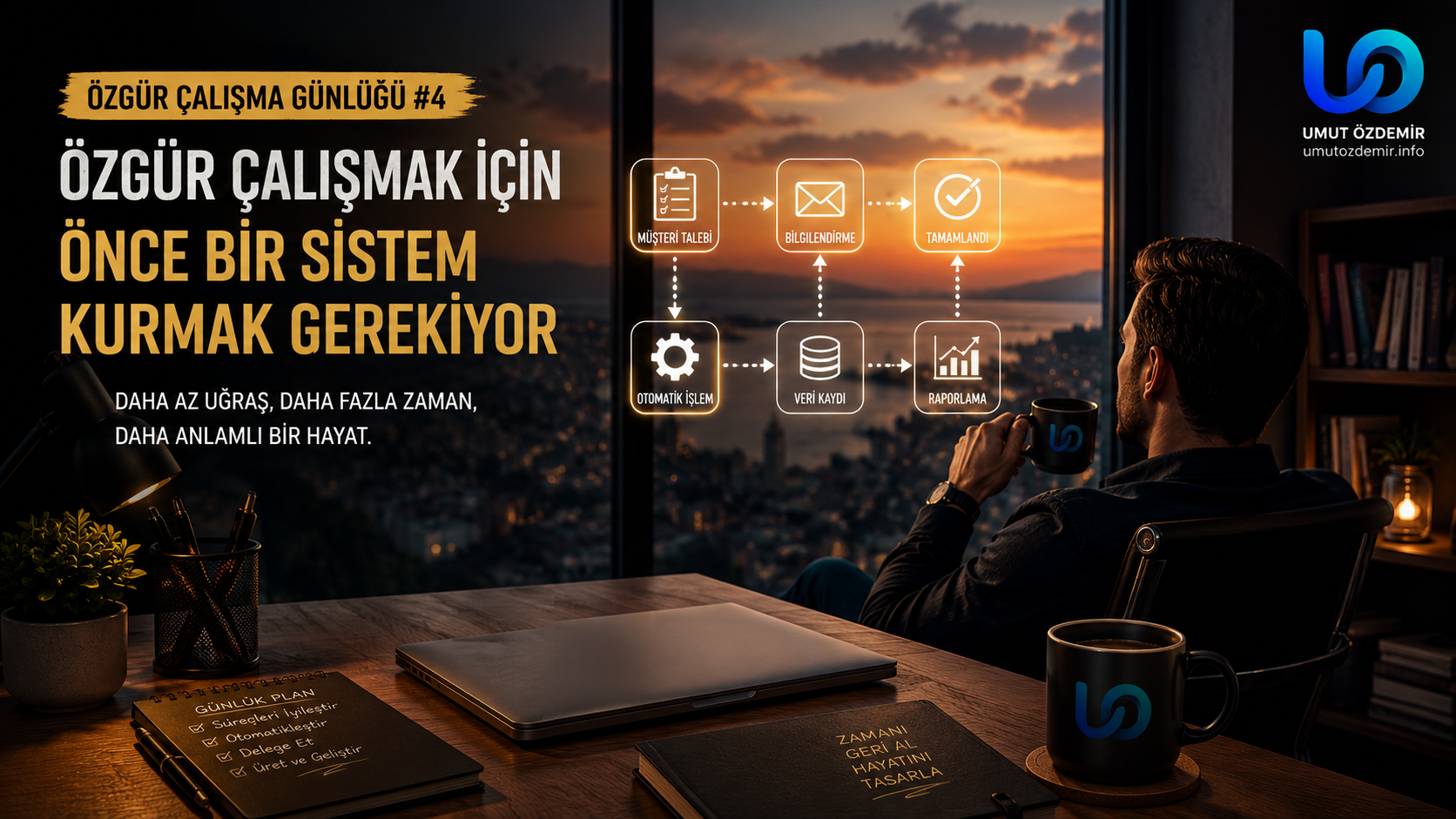 Özgür Çalışmak İçin Önce Bir Sistem Kurmak Gerekiyor